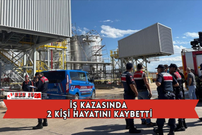 İş Kazasında 2 Kişi Hayatını Kaybetti