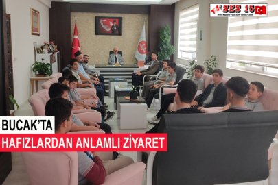 Bucak’ta Hafızlardan Anlamlı Ziyaret