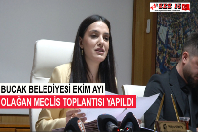 Bucak Belediyesi Ekim Ayı Olağan Meclis Toplantısı Yapıldı