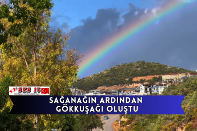 Sağanağın Ardından Gökkuşağı Oluştu