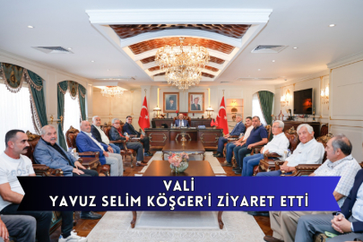 Adana Valisi Yavuz Selim Köşger'e Ziyaret