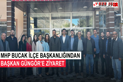 MHP Bucak İlçe Başkanlığından Başkan Güngör’e Ziyaret