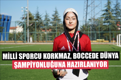 Milli Sporcu Korkmaz, Boccede Dünya Şampiyonluğuna Hazırlanıyor