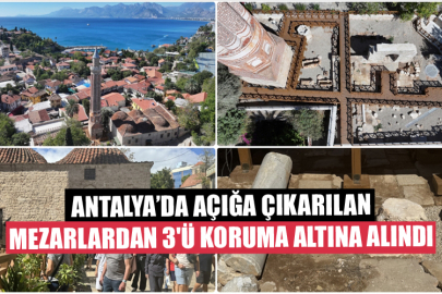 Yivli Minare Çevresindeki Kazılarda Açığa Çıkarılan Mezarlardan 3'ü Koruma Altına Alındı