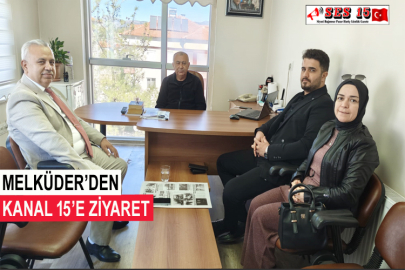 MELKÜDER’den Kanal 15’e Ziyaret