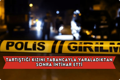 Tartıştığı Kızını Tabancayla Yaraladıktan Sonra İntihar Etti