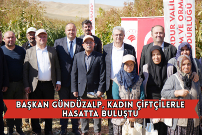 Başkan Gündüzalp, Kadın Çiftçilerle Hasatta Buluştu