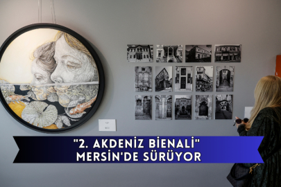 "2. Akdeniz Bienali" Mersin'de Sürüyor