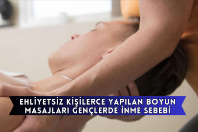 Ehliyetsiz Kişilerce Yapılan Boyun Masajları Gençlerde İnme Sebebi