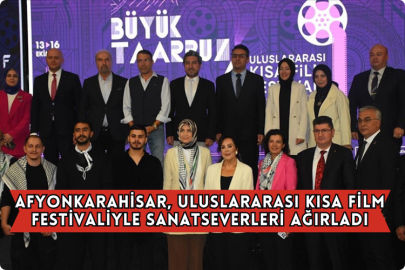 Afyonkarahisar, Uluslararası Kısa Film Festivaliyle Sanatseverleri Ağırladı