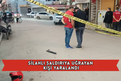 Silahlı Saldırıya Uğrayan Kişi Yaralandı