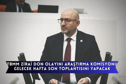 TBMM Zirai Don Olayını Araştırma Komisyonu Gelecek Hafta Son Toplantısını Yapacak