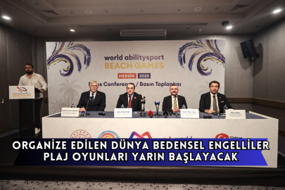 Organize Edilen Dünya Bedensel Engelliler Plaj Oyunları Yarın Başlayacak