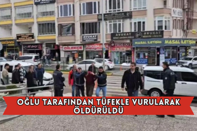 Oğlu Tarafından Tüfekle Vurularak Öldürüldü