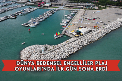 Dünya Bedensel Engelliler Plaj Oyunları'nda İlk Gün Sona Erdi