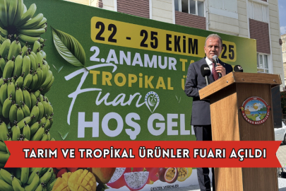 Tarım Ve Tropikal Ürünler Fuarı Açıldı