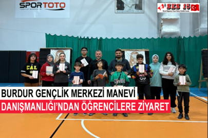 Burdur Gençlik Merkezi Manevi Danışmanlığı’ndan Öğrencilere Ziyaret