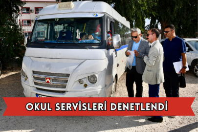 Okul Servisleri Denetlendi