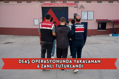 Osmaniye'de Deaş Operasyonunda Yakalanan 6 Zanlı Tutuklandı