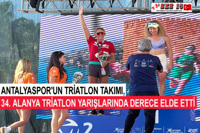 Antalyaspor'un Triatlon Takımı, 34. Alanya Triatlon Yarışlarında Derece Elde Etti