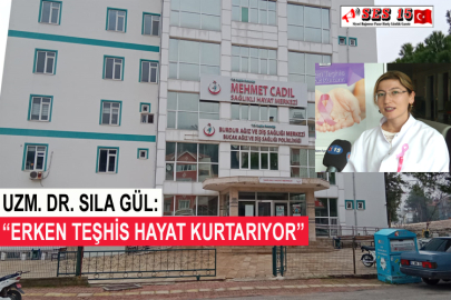 Uzm. Dr. Sıla Gül: “Erken Teşhis Hayat Kurtarıyor”