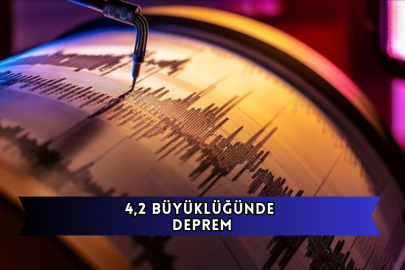 4,2 Büyüklüğünde Deprem
