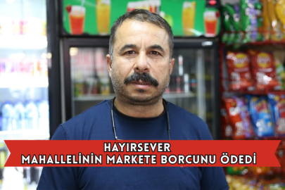 Hayırsever Mahallelinin Markete Borcunu Ödedi