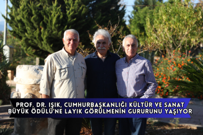 Prof. Dr. Işık, Cumhurbaşkanlığı Kültür ve Sanat Büyük Ödülü'ne Layık Görülmenin Gururunu Yaşıyor