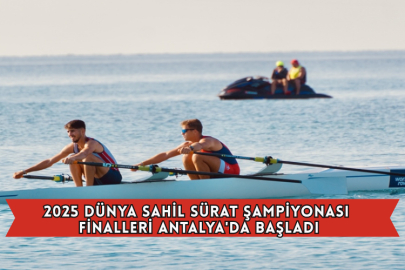 2025 Dünya Sahil Sürat Şampiyonası Finalleri Antalya'da Başladı