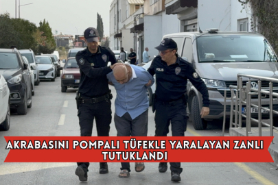Akrabasını Pompalı Tüfekle Yaralayan Zanlı Tutuklandı