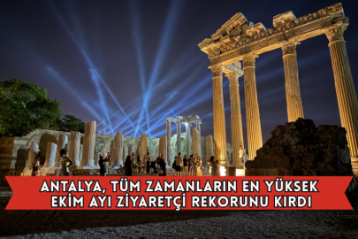 Antalya, Tüm Zamanların En Yüksek Ekim Ayı Ziyaretçi Rekorunu Kırdı