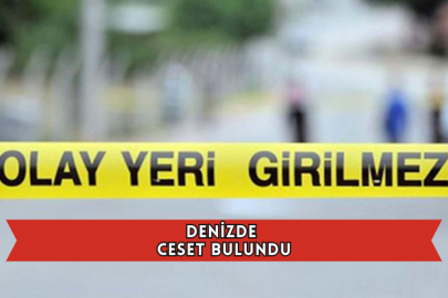 Denizde Ceset Bulundu