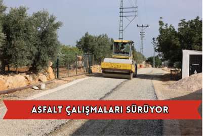 Asfalt Çalışmaları Sürüyor