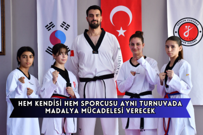 Hem Kendisi Hem Sporcusu Aynı Turnuvada Madalya Mücadelesi Verecek