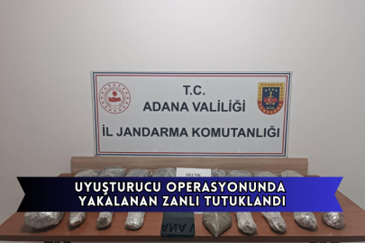 Uyuşturucu Operasyonunda Yakalanan Zanlı Tutuklandı