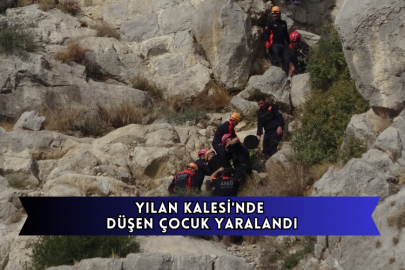 Yılan Kalesi'nde Düşen Çocuk Yaralandı