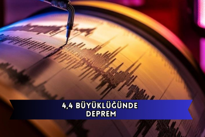 4,4 Büyüklüğünde Deprem