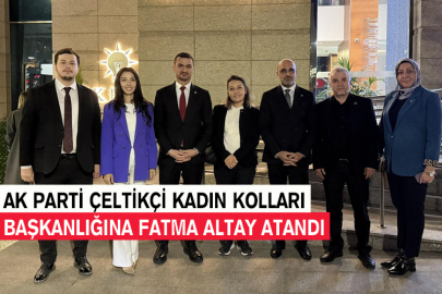 AK Parti Çeltikçi Kadın Kolları Başkanlığına Fatma Altay Atandı