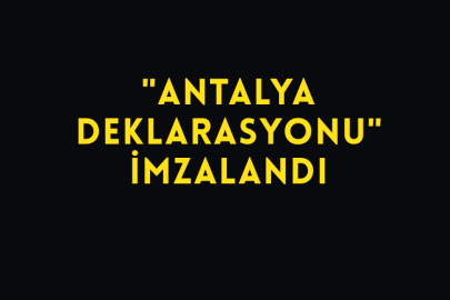 Balkan Anayasa Mahkemeleri Forumu 3. Konferansı'nda "Antalya Deklarasyonu" İmzalandı