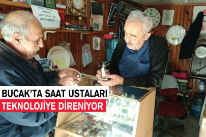 Bucak’ta Saat Ustaları Teknolojiye Direniyor