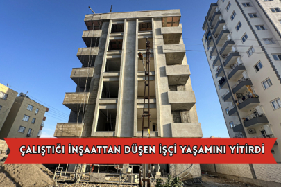 Çalıştığı İnşaattan Düşen İşçi Yaşamını Yitirdi