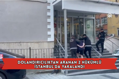 Dolandırıcılıktan Aranan 2 Hükümlü İstanbul'da Yakalandı