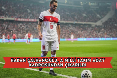 Kaptan Hakan Çalhanoğlu, Sakatlığı Nedeniyle A Milli Takım Aday Kadrosundan Çıkarıldı