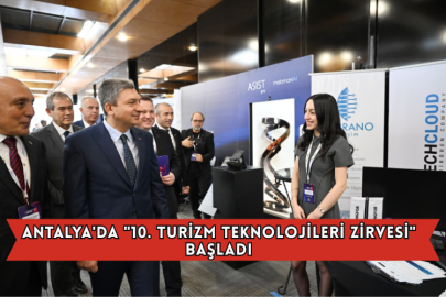 Antalya'da "10. Turizm Teknolojileri Zirvesi" Başladı