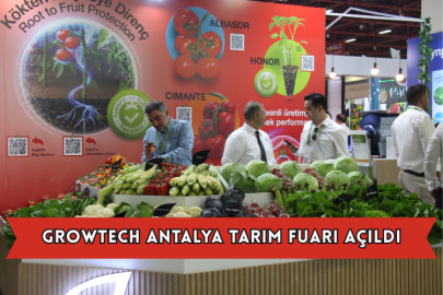 Growtech Antalya Tarım Fuarı Açıldı