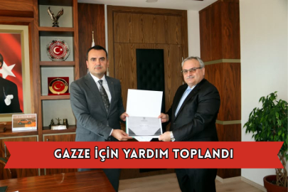 Gazze İçin Yardım Toplandı