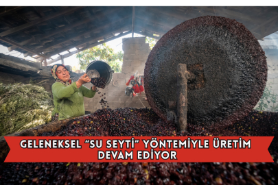 Geleneksel “su Seyti” Yöntemiyle Üretim Devam Ediyor
