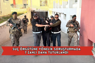 Suç Örgütüne Yönelik Soruşturmada 7 Zanlı Daha Tutuklandı