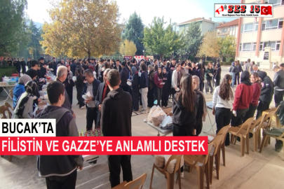 Bucak’ta Filistin Ve Gazze’ye Anlamlı Destek