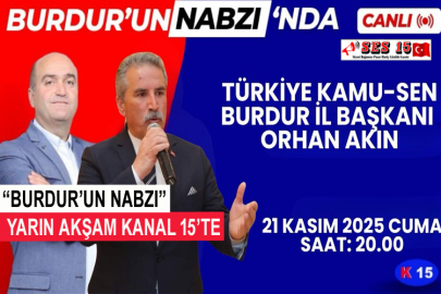“Burdur’un Nabzı” Yarın Akşam Kanal 15’te